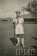 26.07.1944, Makindu, Brytyjska Afryka Wschodnia. 
Uczeń szkoły morskiej. Na odwrocie dedykacja: 
