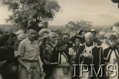 1942-1946, Masindi, Uganda.
Osiedle dla polskich uchodźców. Pogrzeb pana Pomorskiego. 
Fot. NN, kolekcja: Osiedla polskie w Afryce, Instytut Polski i Muzeum im. gen. Sikorskiego w Londynie