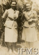 1942-1946, Masindi, Uganda.
Osiedle dla polskich uchodźców. Panie Dadejowa i Lesiak.
Fot. NN, kolekcja: Osiedla polskie w Afryce, Instytut Polski i Muzeum im. gen. Sikorskiego w Londynie
