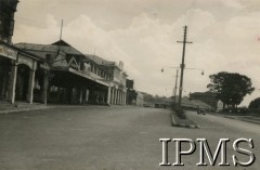 Lata 40., Kampala, Uganda.
Ulica.
Fot. NN, kolekcja: Osiedla polskie w Afryce, Instytut Polski i Muzeum im. gen. Sikorskiego w Londynie