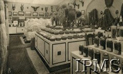 Po 1924, Londyn, Anglia, Wielka Brytania.
Brytyjska Wystawa Imperialna. Fragment ekspozycji z wyrobami z Ugandy.
Fot. NN, kolekcja: Osiedla polskie w Afryce, Instytut Polski i Muzeum im. gen. Sikorskiego w Londynie