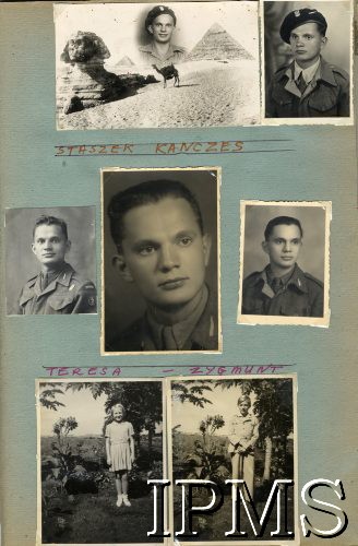 Lata 40., brak miejsca.
Stanisław, Teresa oraz Zygmunt Kanczes.
Fot. NN, kolekcja: Osiedla polskie w Afryce, Instytut Polski i Muzeum im. gen. Sikorskiego w Londynie