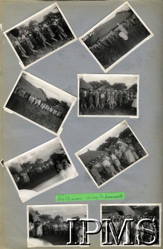 1943, Masindi, Uganda.
Osiedle dla polskich uchodźców. Obchody świąt wielkanocnych. 
Fot. NN, kolekcja: Osiedla polskie w Afryce, Instytut Polski i Muzeum im. gen. Sikorskiego w Londynie