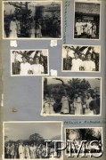 Styczeń 1944, Masindi, Uganda.
Osiedle dla polskich uchodźców. Wizyta księdza biskupa Lacourssiere i pierwsza komunia święta.
Fot. NN, kolekcja: Osiedla polskie w Afryce, Instytut Polski i Muzeum im. gen. Sikorskiego w Londynie