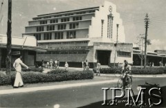Przed 1944, Rongai, Kenia. 
Rynek miejski. Napis na odwrocie: 