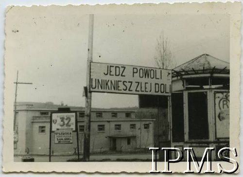 1945-1946, Włochy.
Podpis oryginalny: 