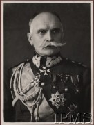 1920-1939, Polska.
Gen. dyw. Aleksander Osiński - inspektor armii (1926-1935), portret w mundurze.
Fot. NN, Instytut Polski im. Gen. Sikorskiego w Londynie [album 4-B1]