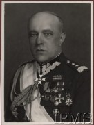 1920-1939, Polska.
Gen. dyw. Leon Berbecki - inspektor armii (od 1928 r.), portret w mundurze.
Fot. NN, Instytut Polski im. Gen. Sikorskiego w Londynie [album 4-B1]