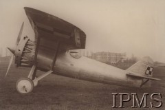 Ok. 1930, Warszawa, Polska.
PZL P.6, prototyp samolotu myśliwskiego projektu inż. Zygmunta Puławskiego, opracowany i oblatany w 1930 roku w Państwowych Zakładach Lotniczych.
Fot. NN, Instytut Polski im. Gen. Sikorskiego w Londynie [album nr 4 (133) - album ofiarowany przez Państwowe Zakłady Lotnicze w Warszawie królowi Jugosławii Aleksandrowi I]
