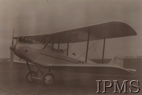 Ok. 1930, Warszawa, Polska.
PZL.5, samolot sportowy projektu Władysława Kozłowskiego i inż. Stefana Malinowskiego opracowany i oblatany w 1930 roku w Państwowych Zakładach Lotniczych.
Fot. NN, Instytut Polski im. Gen. Sikorskiego w Londynie [album nr 4 (133) - album ofiarowany przez Państwowe Zakłady Lotnicze w Warszawie królowi Jugosławii Aleksandrowi I]