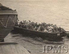 1944, Włochy.
Lądowanie żołnierzy 2 Korpusu we Włoszech.
Fot. NN, Instytut Polski im. Gen. Sikorskiego w Londynie [Album nr 5/B1]