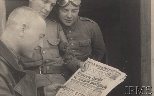 Październik 1938, Czechosłowacja.
Podpis oryginalny: 