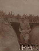 1915, Rarańcza, obw. Czerniowce, Ukraina.
Pułkownik Zygmunt Zieliński – dowódca 2 pułku piechoty Legionów Polskich.
Fot. por. Stanisław Siczek - dowódca kompanii CKM, Instytut Polski im. Gen. Sikorskiego w Londynie [ALBUM LEGIONÓW nr 20003 - 2 pułku piechoty Legionów Polskich]
