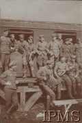 Wiosna 1919, Przemyśl.
Wojna polsko-ukraińska. Załoga pociągu pancernego P.P.3, 