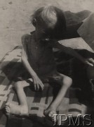 Sierpień 1942, Pahlewi, Iran.
Dziewczynka - Wanda Śliwa, po ewakuacji ze Związku Radzieckiego.
Fot. NN, Instytut Polski im. Gen. Sikorskiego w Londynie [Album - Rosja]