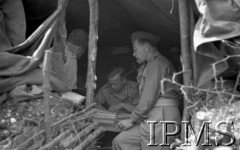 11-18.05.1944, Cassino, Włochy.
Walki 2 Korpusu Polskiego pod Monte Cassino.
Fot. Felicjan Maliniak, Instytut Polski i Muzeum im. gen. Sikorskiego w Londynie, album negatywowy L-I Monte Cassino, płachta 38