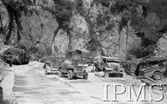 11-18.05.1944, Cassino, Włochy.
Walki 2 Korpusu Polskiego pod Monte Cassino.
Fot. Felicjan Maliniak, Instytut Polski i Muzeum im. gen. Sikorskiego w Londynie, album negatywowy L-I Monte Cassino, płachta 38