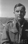 Luty 1942, Jangi-Jul, Uzbekistan, ZSRR.
Obóz formującej się Armii Polskiej, rotmistrz Stanisław Strumph.
Fot. inż. Wiktor Ostrowski, Instytut Polski im. Gen. Sikorskiego w Londynie [album negatywowy A-I ROSJA] - płachta 18