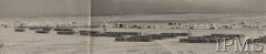1942-1943, brak miejsca.
Panorama obozu Armii Polskiej na Wschodzie.
Fot. NN, Instytut Polski im. Gen. Sikorskiego w Londynie [teczka nr 44d]
