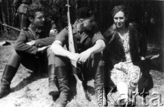 Maj 1944, Punżanki.
Kpr. Zbigniew Trzebski 