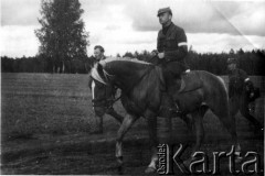 1944, Wileńszczyzna.
Dowódca 5 Bryg. Part. AK rtm Zygmunt Szendzielarz 
