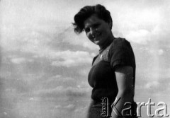 1944, Wileńszczyzna.
Sanitariuszka 4 Bryg. Part. AK Janina Terlecka 
