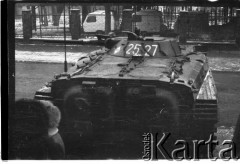 16.12.1981, Katowice, Polska.
Stan wojenny - pacyfikacja strajku w kopalni 