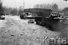 16.12.1981, Katowice, Polska.
Stan wojenny - pacyfikacja strajku w kopalni 