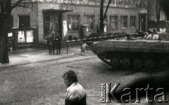 16.12.1981, Katowice, Polska.
Stan wojenny - pacyfikacja strajku w kopalni 