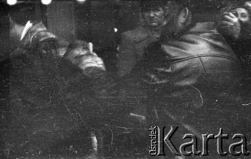 16.12.1981, Katowice, Polska.
Stan wojenny - pacyfikacja strajku w kopalni 
