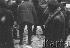 16.12.1981, Katowice, Polska.
Stan wojenny - pacyfikacja strajku w kopalni 
