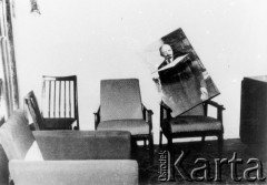 25.06.1976, Radom. 
Wydarzenia radomskie - czerwiec 1976. Zniszczone wnętrza budynku KW PZPR.
Fot. NN, zbiory Ośrodka KARTA [sygn. OK 010625]

