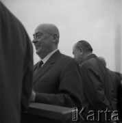 Lata 60., Kraków, Polska.
Spotkanie z premierem Józefem Cyrankiewiczem.
Fot. Stanisław Gawliński, zbiory Ośrodka KARTA