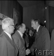 Lata 70., Kraków, Polska.
Spotkanie władz i członków Centralnej Rady Związków Zawodowych.
Fot. Stanisław Gawliński, zbiory Ośrodka KARTA