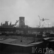 1972, Kraków, Polska.
Panorama Kombinatu Huty im. Lenina.
Fot. Stanisław Gawliński, zbiory Ośrodka KARTA