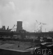 1972, Kraków, Polska.
Panorama Kombinatu Huty im. Lenina.
Fot. Stanisław Gawliński, zbiory Ośrodka KARTA