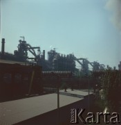 Lata 70., Kraków, Polska.
Panorama Kombinatu Metalurgicznego Huty im. Lenina.
Fot. Stanisław Gawliński, zbiory Ośrodka KARTA