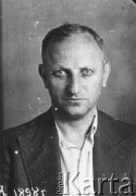 1936-1938, ZSRR.
E. Furman, rozstrzelany w czasie Wielkiej Czystki, portret więzienny.
Fot. zbiory Ośrodka KARTA.
 
