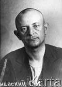1938, ZSRR.
 S. Plesse-Wiśniewski (Wiszniewski), rozstrzelany w czasie Wielkiej Czystki, portret więzienny.
 Fot. zbiory Ośrodka KARTA.
   
