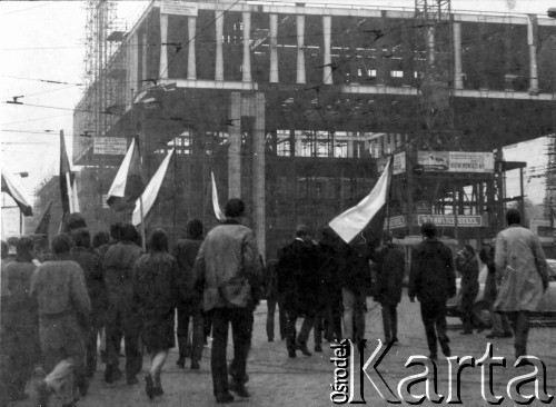 28.10.1968 Praga, Czechosłowacja.
Studencka manifestacja z okazji 50. lecia Republiki Czechosłowackiej
Fot. NN, zbiory Ośrodka KARTA, udostępniła Jadwiga Kujawska-Tenner
