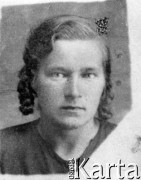 1943, Turyńsk, Swierdłowska obł., ZSRR.
Emilia Siejka - portret wykonany podczas pobytu na zsyłce.
Fot. NN, zbiory Ośrodka KARTA, udostępnił Konstanty Siejka