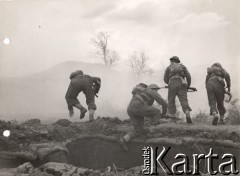 15.03.1944, Cassino, Włochy.
Nowozelandczycy biorący udział w bitwie pod Monte Cassino.
Fot. NN, zbiory Instytutu Józefa Piłsudskiego w Londynie
