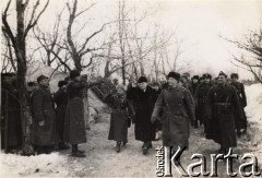 14.12.1941, Tatiszczewo, ZSRR.
Premier RP i Naczelny Wódz Polskich Sił Zbrojnych generał Władysław Sikorski wizytuje 5 Wileńską Dywizję Piechoty.
Fot. NN, zbiory Instytutu Józefa Piłsudskiego w Londynie