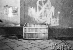 1986, Warszawa, Polska.
Ulica Tamka. 
Fot. Kacper Mirosław Krajewski, zbiory Ośrodka KARTA