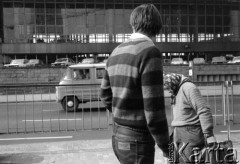 1985, Warszawa, Polska.
Dworzec kolejowy Warszawa Centralna.
Fot. Kacper Mirosław Krajewski, zbiory Ośrodka KARTA