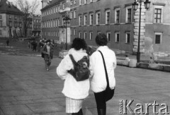 Lata 80., Warszawa, Polska.
Plac Zamkowy.
Fot. Kacper M. Krajewski, zbiory Ośrodka KARTA