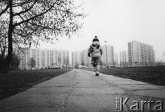 1984, Warszawa, Polska.
Ulica Łukowska.
Fot. Kacper Mirosław Krajewski, zbiory Ośrodka KARTA