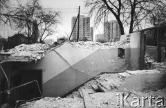 1984, Warszawa, Polska.
Osiedle Gocław przy Trasie.
Fot. Kacper Mirosław Krajewski, zbiory Ośrodka KARTA