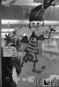1984, Warszawa, Polska.
Krakowskie Przedmieście. Naklejona w przejściu podziemnym przy uniwersytecie solidarnościowa nalepka z informacją o śmierci księdza Jerzego Popiełuszki.
Fot. Kacper Mirosław Krajewski, zbiory Ośrodka KARTA