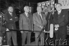 07.12.1995, Warszawa, Polska.
Uroczystość wręczenia Nagród Kisiela, przyznawanej pod patronatem tygodnika 